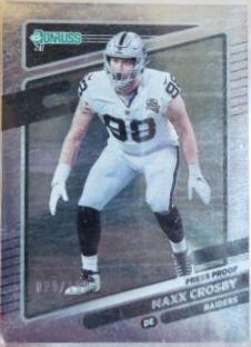 Maxx Crosby [Press Proof Silver] #87