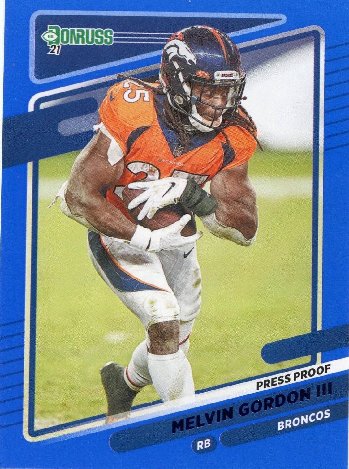 Melvin Gordon III [Press Proof Blue] #184