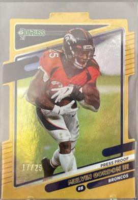 Melvin Gordon III [Press Proof Gold Die Cut] #184
