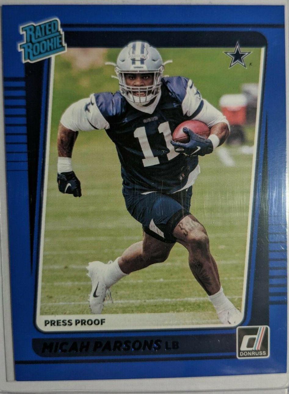 Micah Parsons [Press Proof Blue] #331