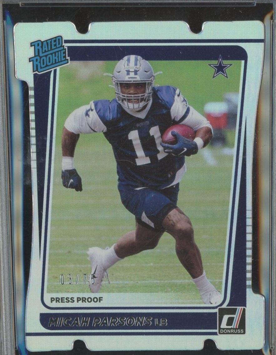 Micah Parsons [Press Proof Silver Die Cut] #331
