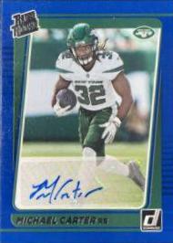 Michael Carter [Autograph Blue] #268