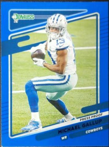 Michael Gallup [Press Proof Blue] #192