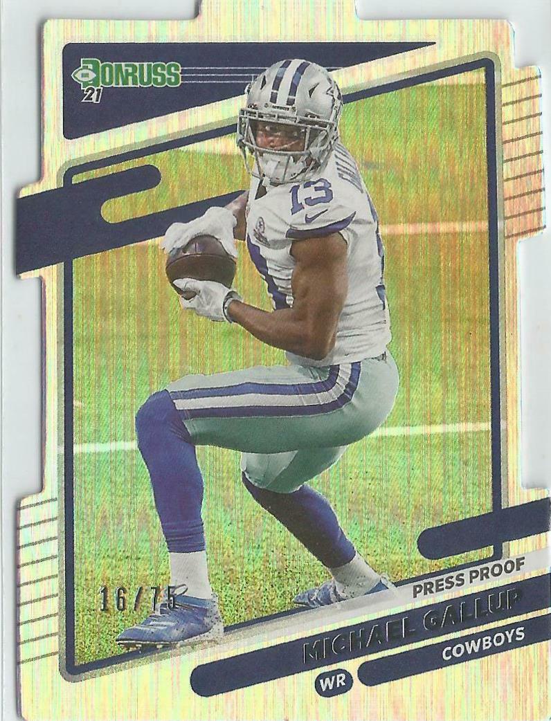 Michael Gallup [Press Proof Silver Die Cut] #192