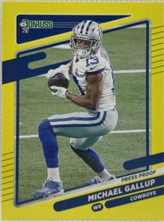 Michael Gallup [Press Proof Yellow] #192