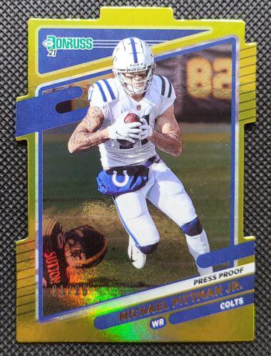 Michael Pittman Jr. [Press Proof Gold Die Cut] #151