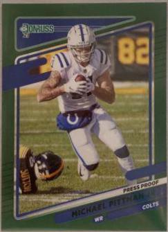 Michael Pittman Jr. [Press Proof Green] #151