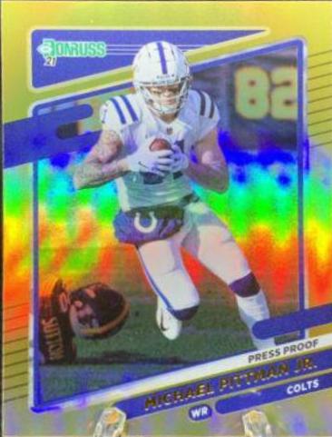 Michael Pittman Jr. [Press Proof Premium] #151