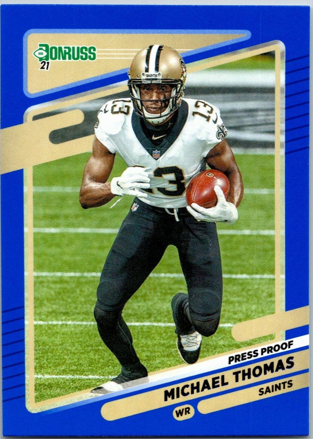 Michael Thomas [Press Proof Blue] #96