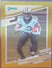Michael Thomas [Press Proof Gold] #96
