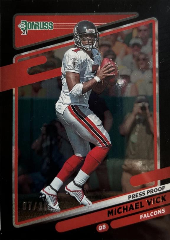 Michael Vick [Press Proof Black] #238