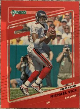Michael Vick [Press Proof Red] #238