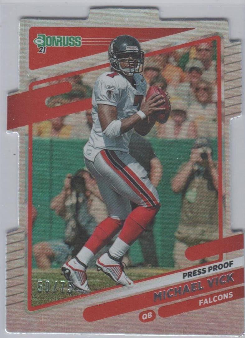 Michael Vick [Press Proof Silver Die Cut] #238