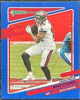 Mike Evans [Press Proof Blue] #101