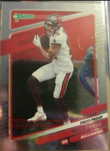Mike Evans [Press Proof Silver] #101