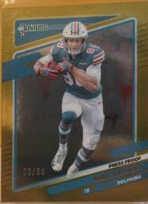 Mike Gesicki [Press Proof Gold] #64