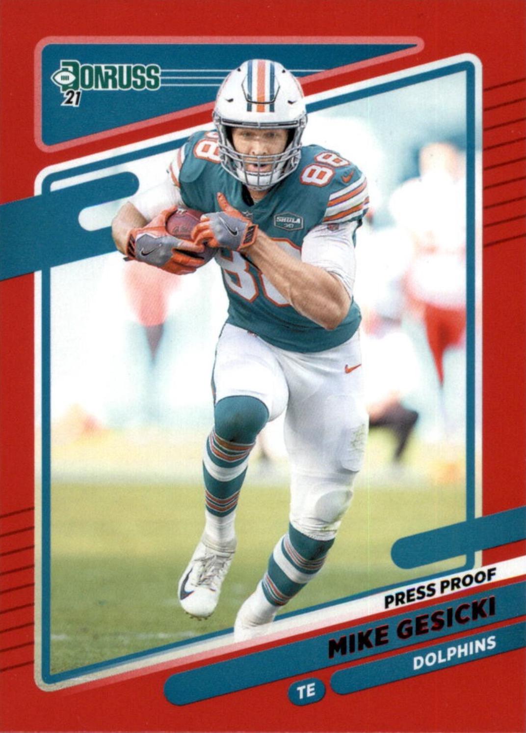 Mike Gesicki [Press Proof Red] #64
