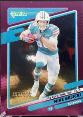 Mike Gesicki [Season Stat Line] #64