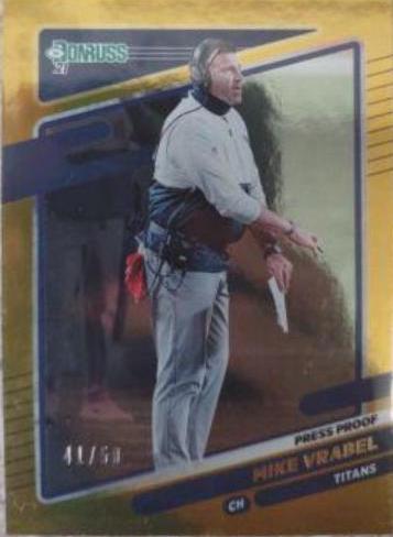 Mike Vrabel [Press Proof Gold] #12