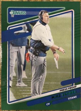 Mike Vrabel [Press Proof Green] #12