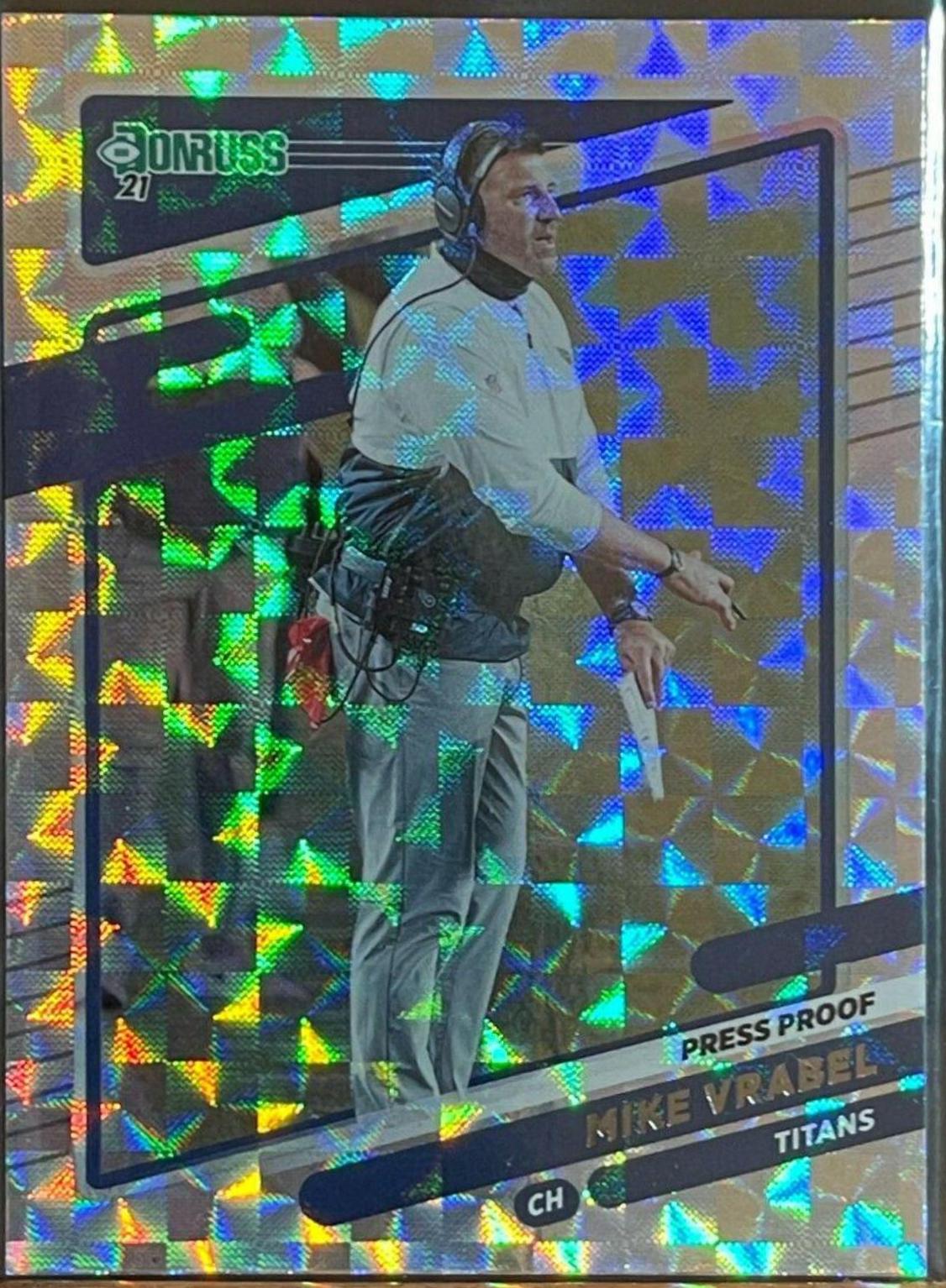 Mike Vrabel [Press Proof Hyper] #12