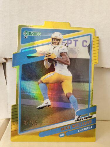Mike Williams [Press Proof Gold Die Cut] #76