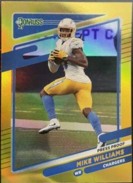 Mike Williams [Press Proof Gold] #76