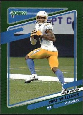 Mike Williams [Press Proof Green] #76