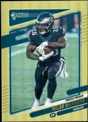 Miles Sanders [Press Proof Premium] #109