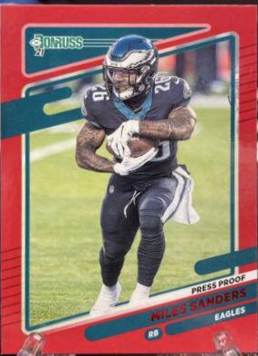 Miles Sanders [Press Proof Red] #109