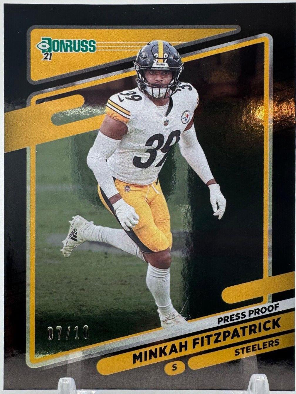 Minkah Fitzpatrick [Press Proof Black] #26