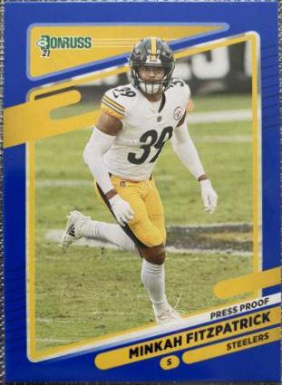 Minkah Fitzpatrick [Press Proof Blue] #26