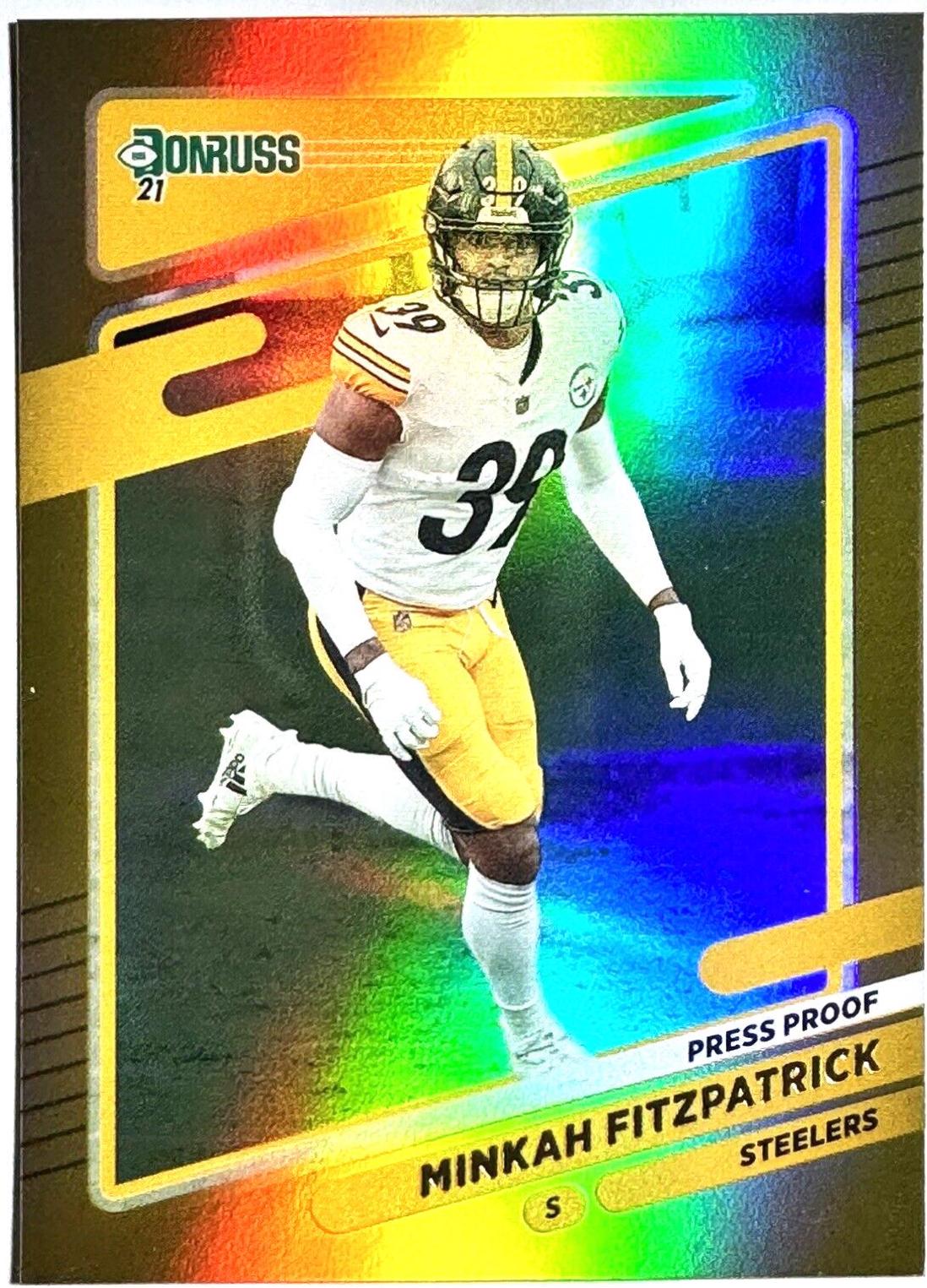 Minkah Fitzpatrick [Press Proof Gold] #26