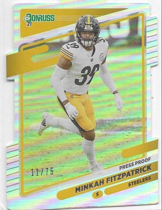Minkah Fitzpatrick [Press Proof Silver Die Cut] #26