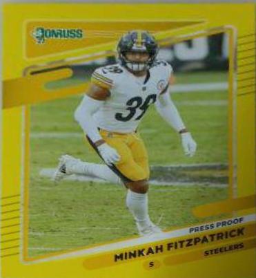 Minkah Fitzpatrick [Press Proof Yellow] #26