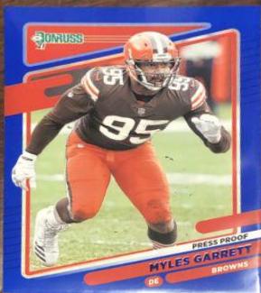 Myles Garrett [Press Proof Blue] #199