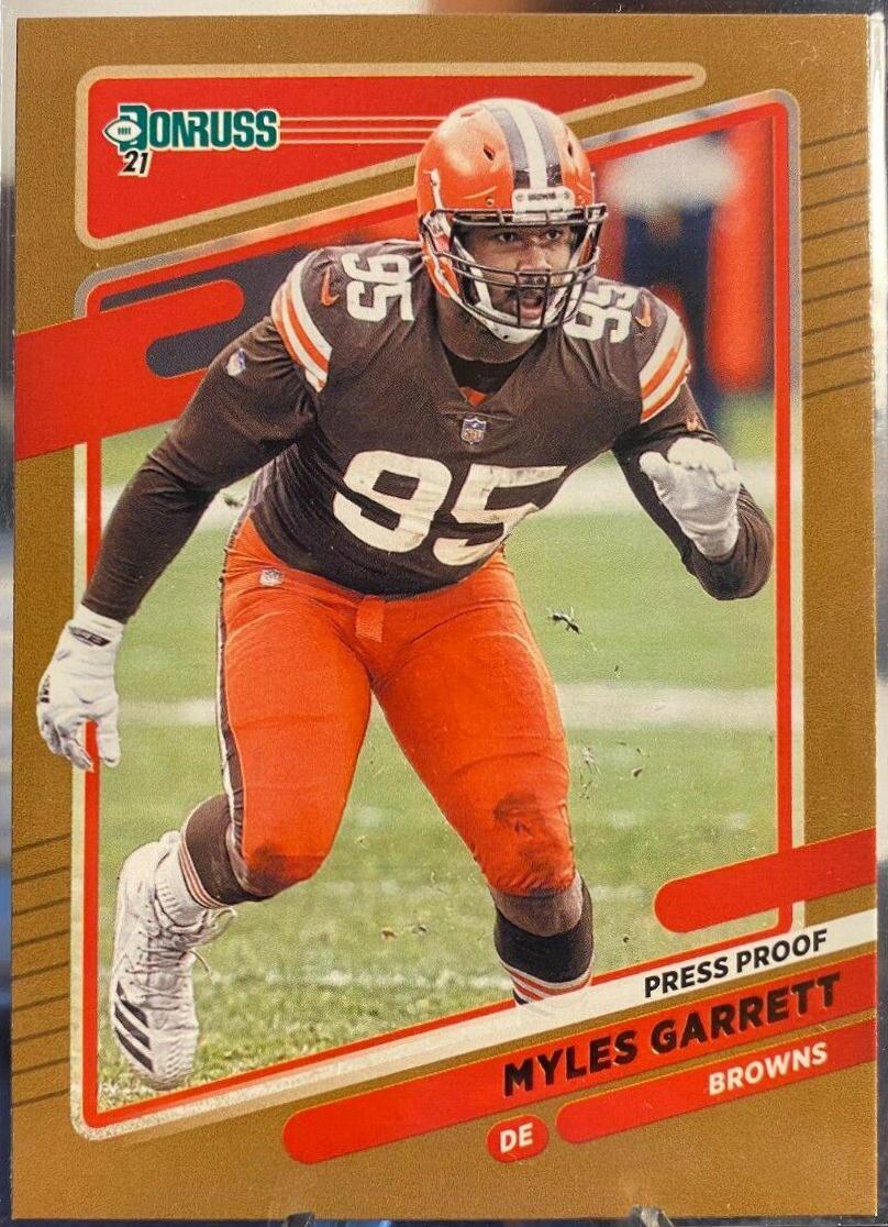 Myles Garrett [Press Proof Bronze] #199