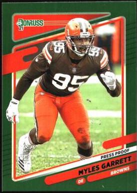 Myles Garrett [Press Proof Green] #199
