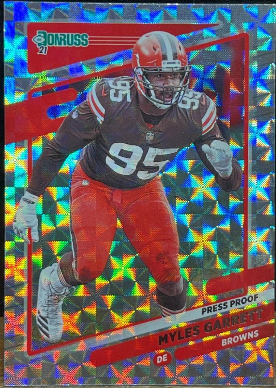 Myles Garrett [Press Proof Hyper] #199