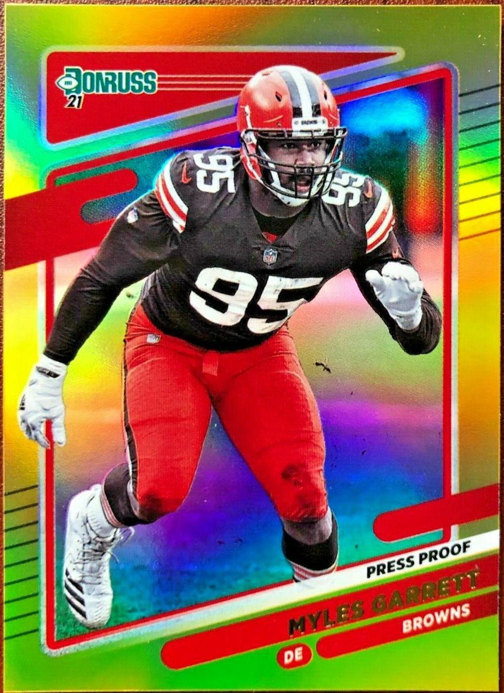 Myles Garrett [Press Proof Premium] #199