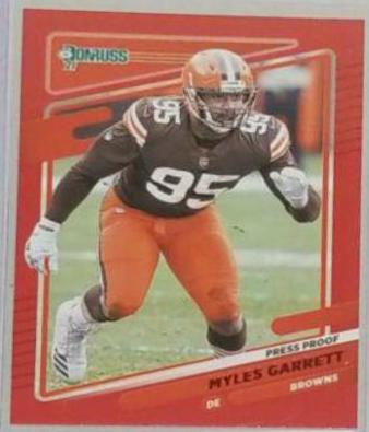 Myles Garrett [Press Proof Red] #199