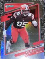 Myles Garrett [Press Proof Silver Die Cut] #199
