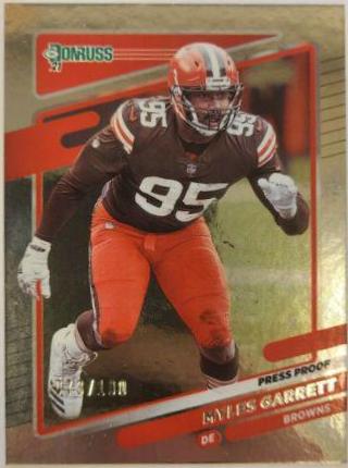 Myles Garrett [Press Proof Silver] #199