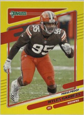 Myles Garrett [Press Proof Yellow] #199