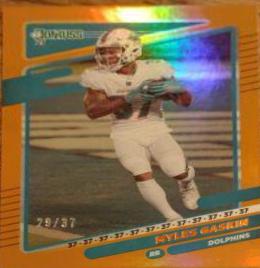 Myles Gaskin [Jersey Number] #65