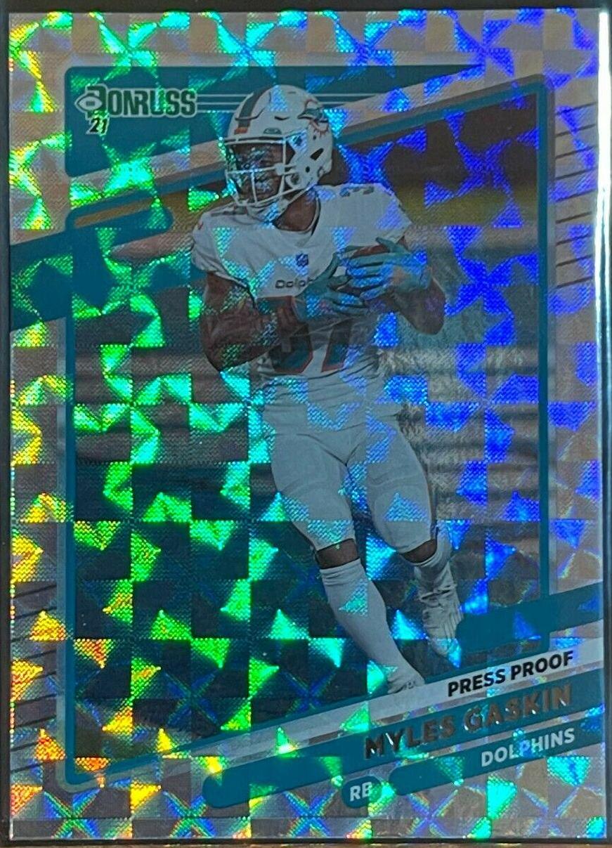 Myles Gaskin [Press Proof Hyper] #65