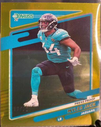 Myles Jack [Press Proof Gold] #138