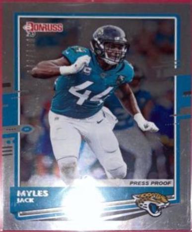Myles Jack [Press Proof Silver] #138