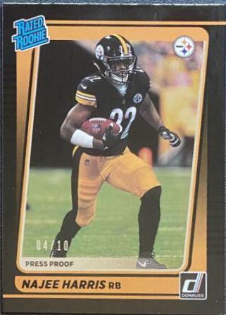 Najee Harris [Press Proof Black] #259