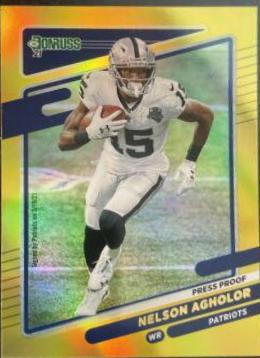 Nelson Agholor [Press Proof Gold] #92